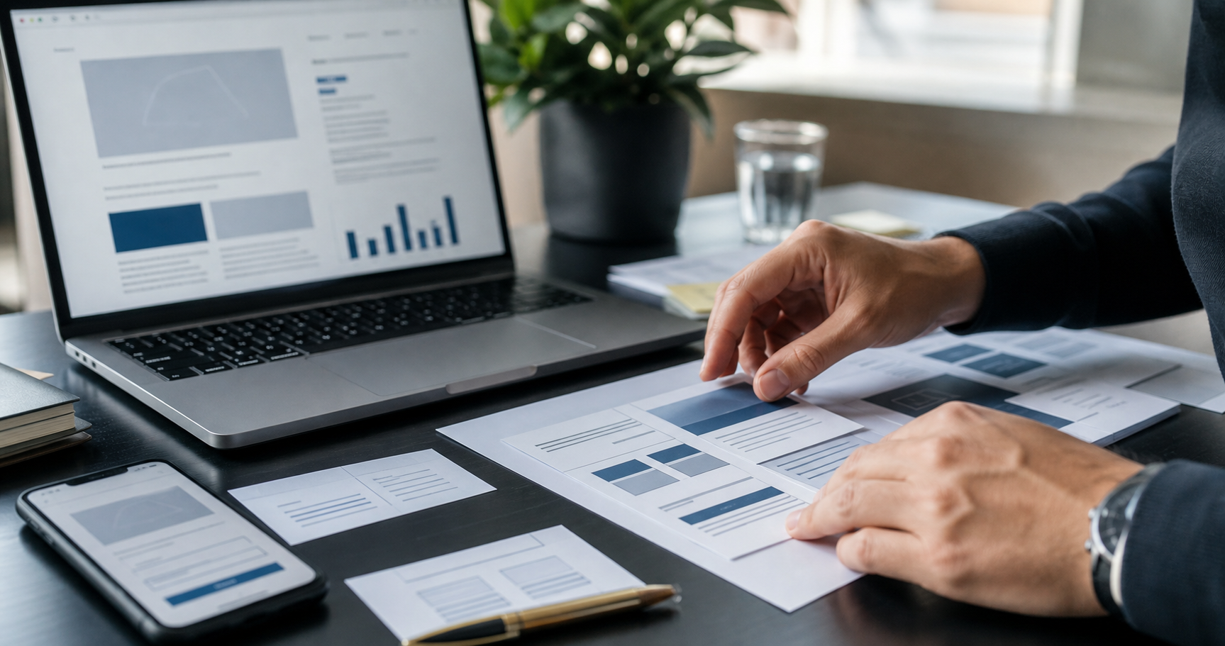 RankUp landing page planning